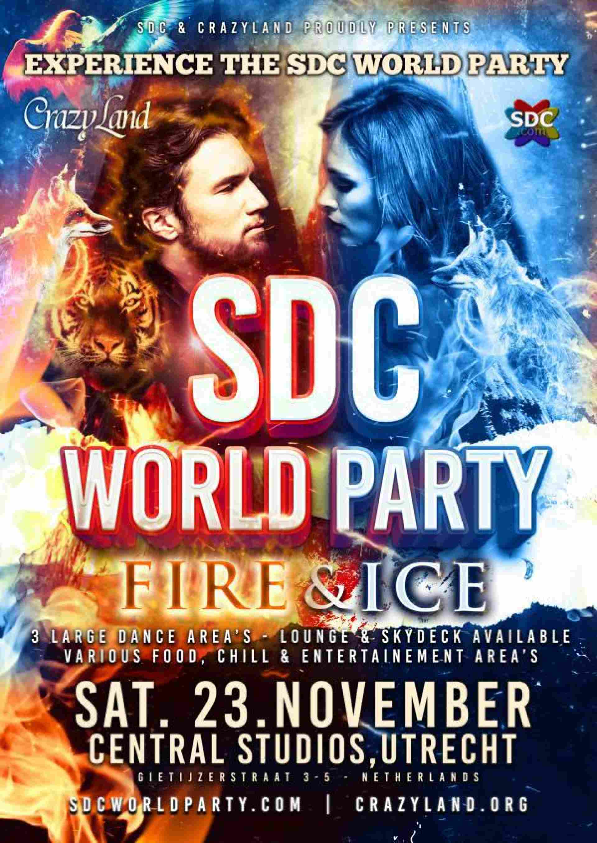 SDC World Party op 23 november SDC.com